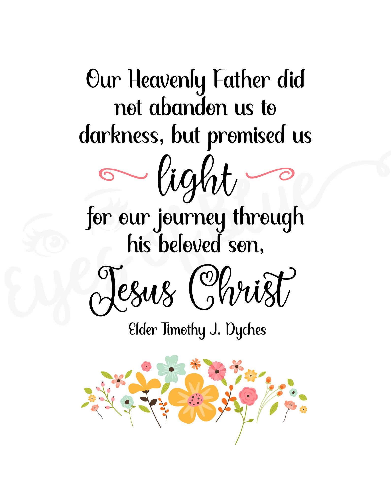 LDS General Conference April 2021 Digital Quote Bundle LDS Etsy