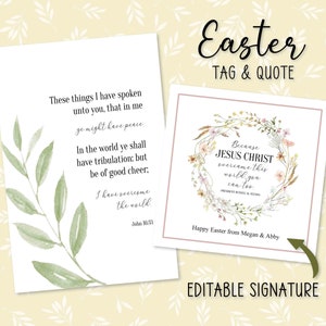 I Have Overcome the World | Digital Ministering or Lesson Set | Russell M Nelson Quote | LDS Easter Ministering | LDS Easter Lesson Handout