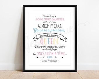 Forget Me Not Dieter F. Uchtdorf Quote Digital Prints | Etsy