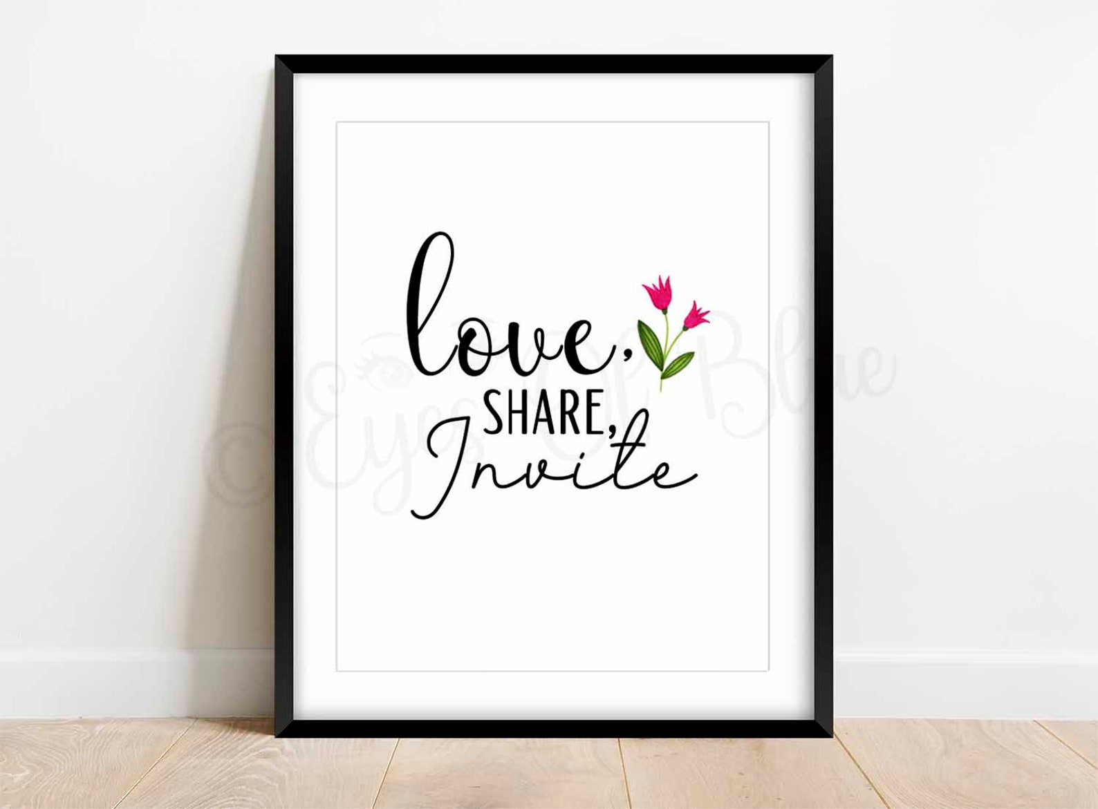 Love, Share, Invite LDS Printable LDS Missionary Work Relief Society General Conference Russell