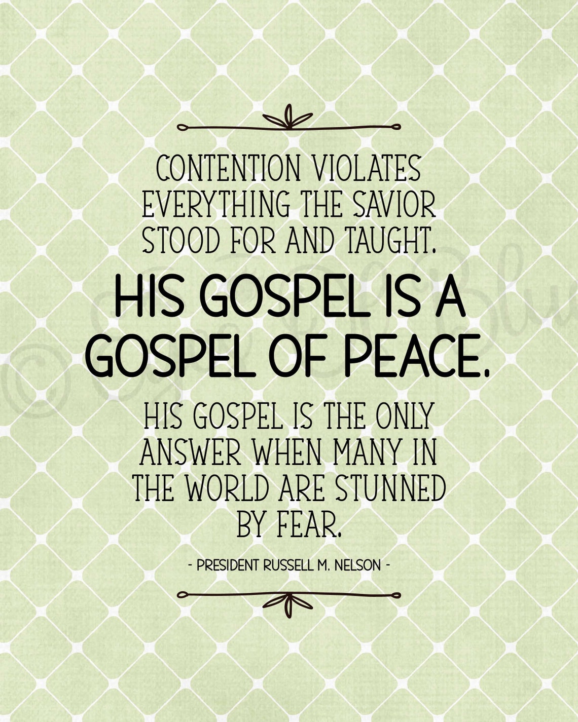 LDS General Conference April 2022 Digital Quote Bundle 1 LDS Etsy