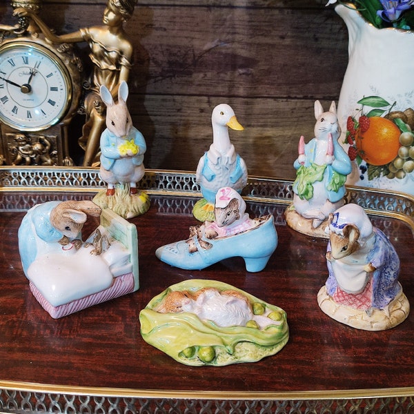 Sélection - Royal Albert - Figurines Beatrix Potter vintage