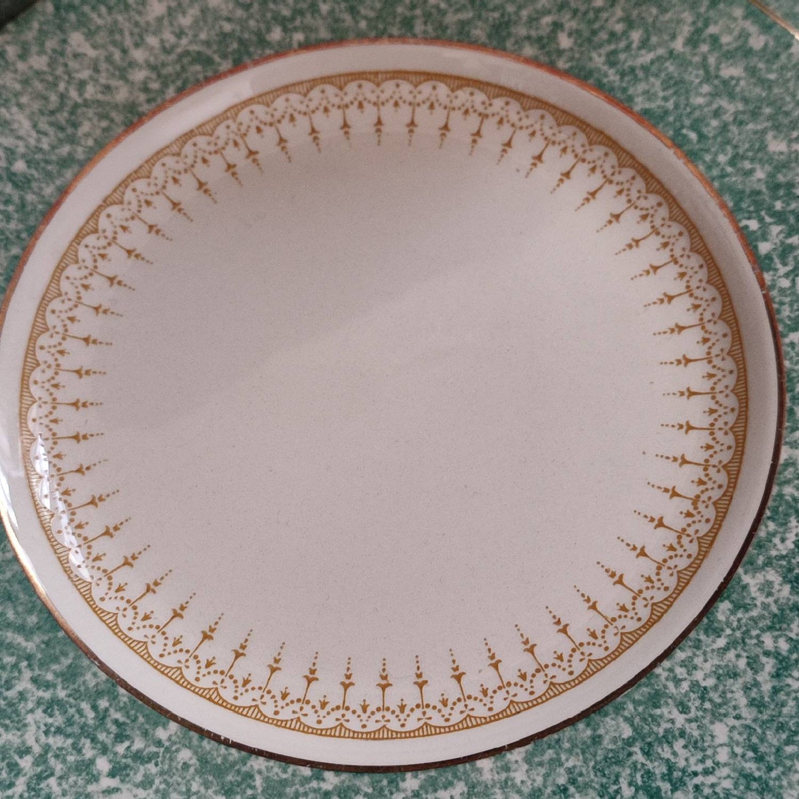 C1930s Royal Doulton Dinner Set in Green 43pcs Made in England Etsy