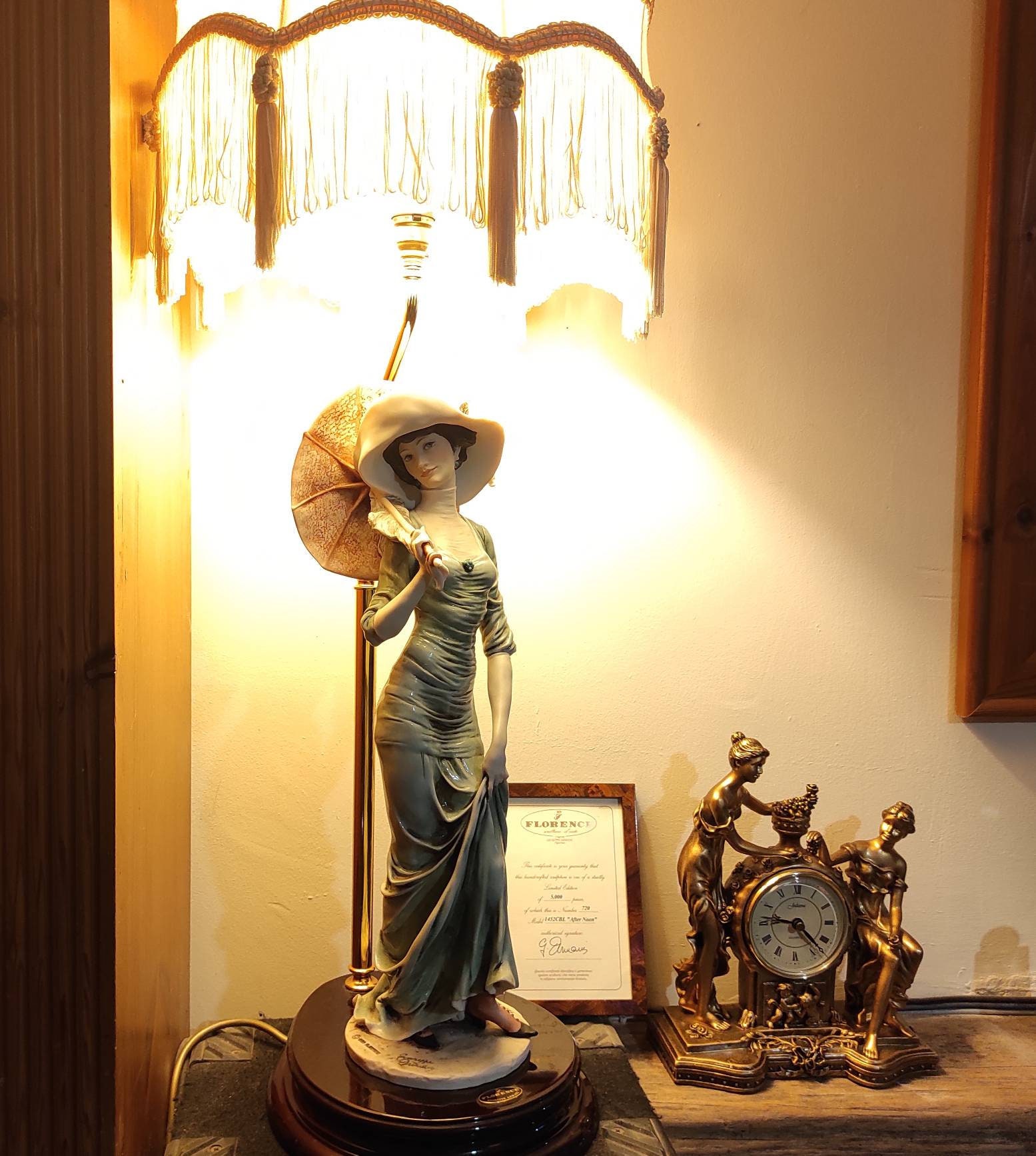 Giuseppe Armani Florence Lamp With Certificate - Etsy