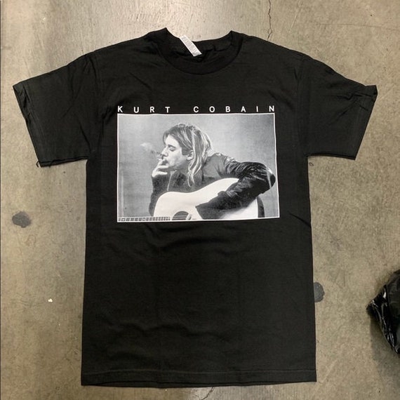 kurt cobain t shirt uk