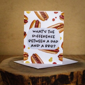 Funny BBQ Pop‑Up Card for Dad – 3D Grilling Greeting for Father’s Day or Birthday – Veteran Owned & Supports Charity