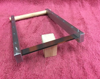 Straight Blade Assembly for Uncle Andy's Soap Cutter - Uniform, Consistent Cuts - For Melt-and-Pour, Hot-Process, Cold-Process Soap Loaves
