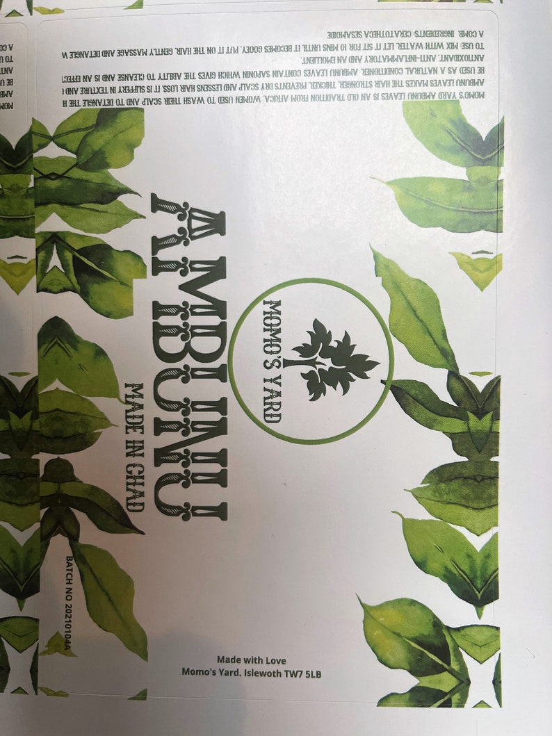Ambunu leaves/Ceratotheca Sesamoide image 3