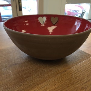 Hearts Bowl.     SOLD