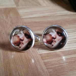 Custom Photo Cufflinks, Picture Cufflinks, Customized Photo Cufflinks, Personalized Cufflinks,  Picture Cufflinks, Cufflinks, FREE SHIPPING