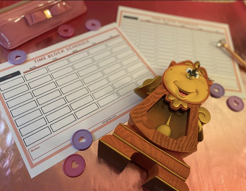 Weekly Planner Editable Time Management Time Blocking Planner Printable Hourly Schedule Time Blocking Printable Hourly Planner