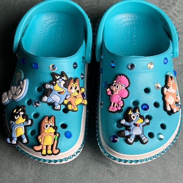 Bluey Toddler Crocs - Etsy