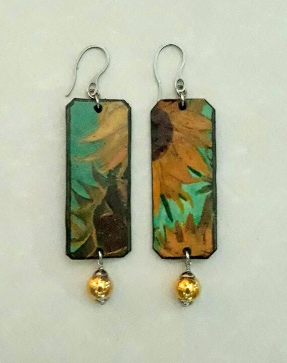 Earrings Paper Earrings Jewelry Paper Earrings Paper Gift Etsy