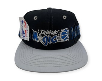 VTG 90s Drew Pearson Orlando Magic NBA Graffiti Snapback Hat Cap Deadstock NWT