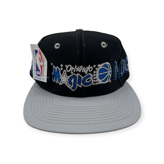 Mavin  vintage Drew Pearson snapback hat 1990s Orlando Magic NBA