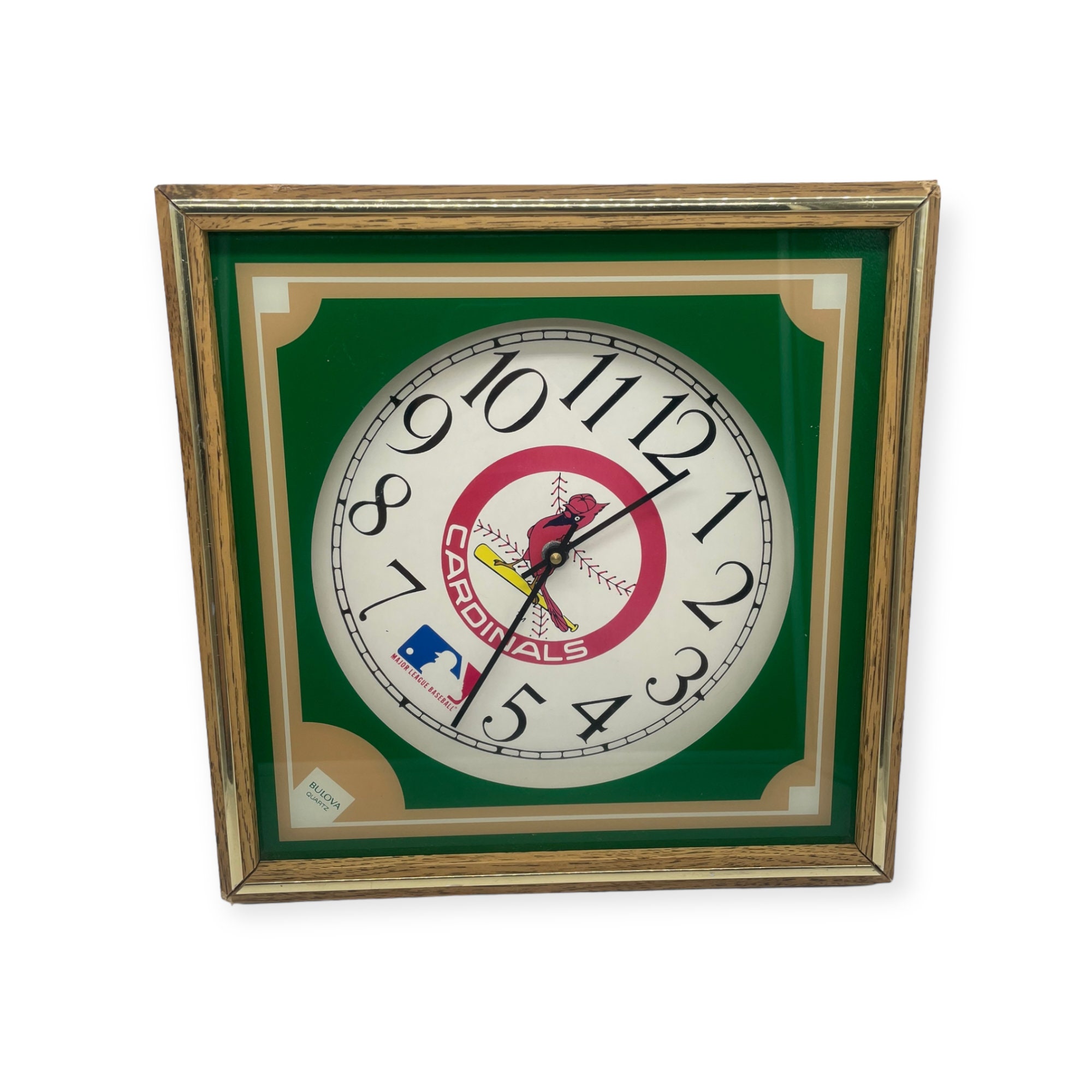 Official St. Louis Cardinals Clocks, Cardinals Desk Clocks, Wall Clocks, Alarm  Clocks