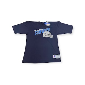 VTG 1993 Champion NFL Pro Line Dallas Cowboys Football Jersey Shirt Size L NWT