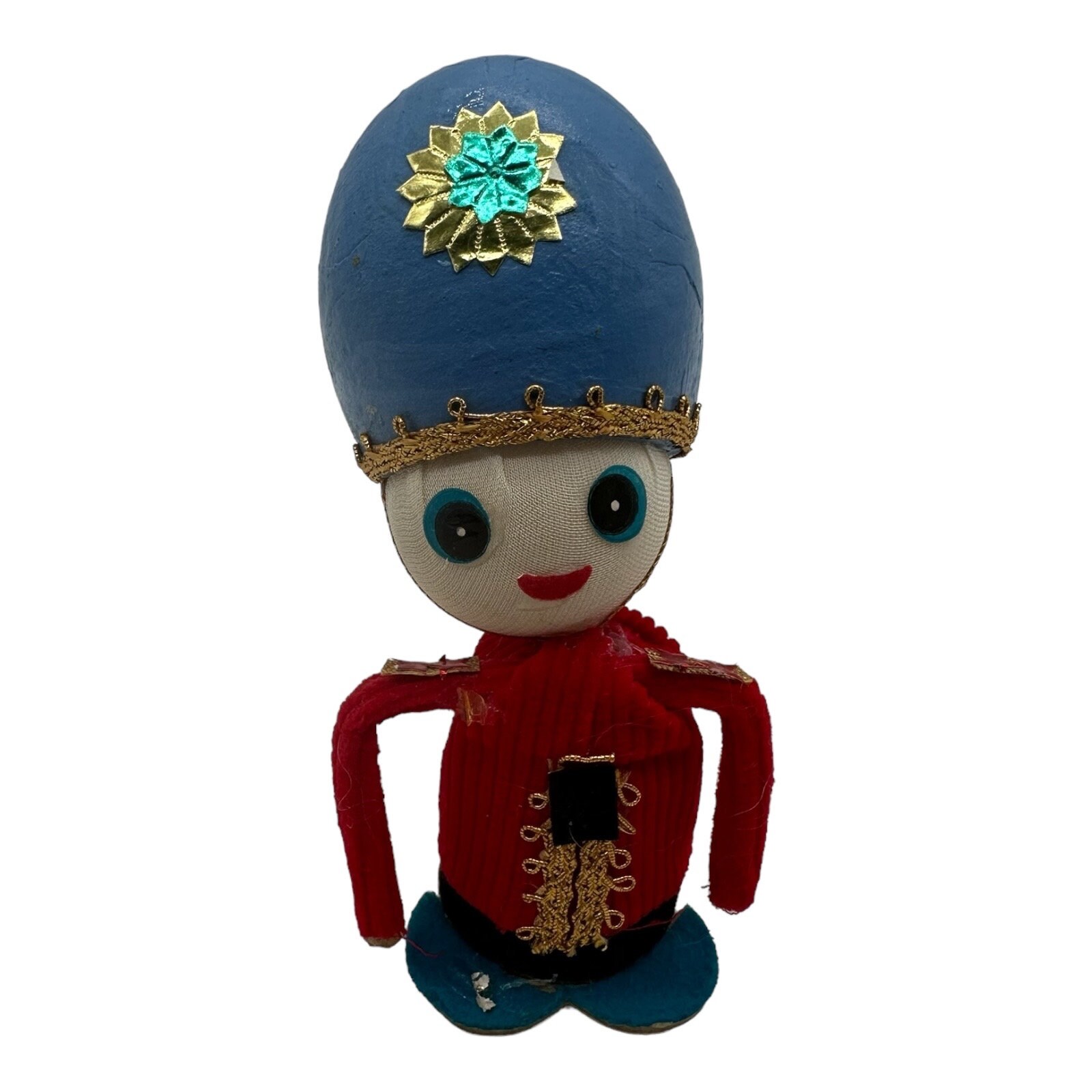 Vintage Toy Soldier Christmas Ornament Nutcracker Japan Putz