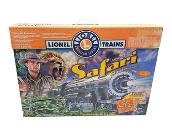 Vintage Lionel 7-21904 Safari Adventure O Gauge Steam Train Set