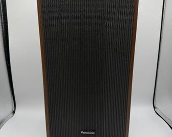 Vintage Panasonic SB-85A Bookshelf Speaker 2-Way Woodgrain Japan 16.5"