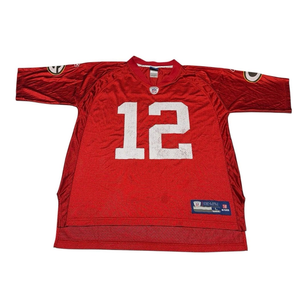 reebok-aaron-rodgers-green-bay-packers-practice-jersey-men-s-size-l-red