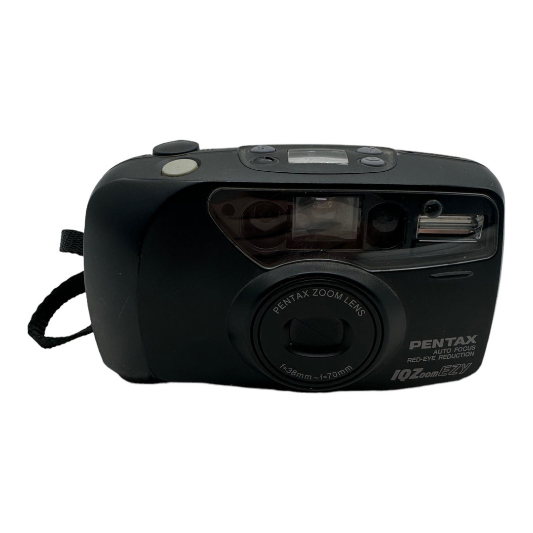 Pentax Iqzoom EZY 35mm Date Point & Shoot Film Camera Tested Etsy