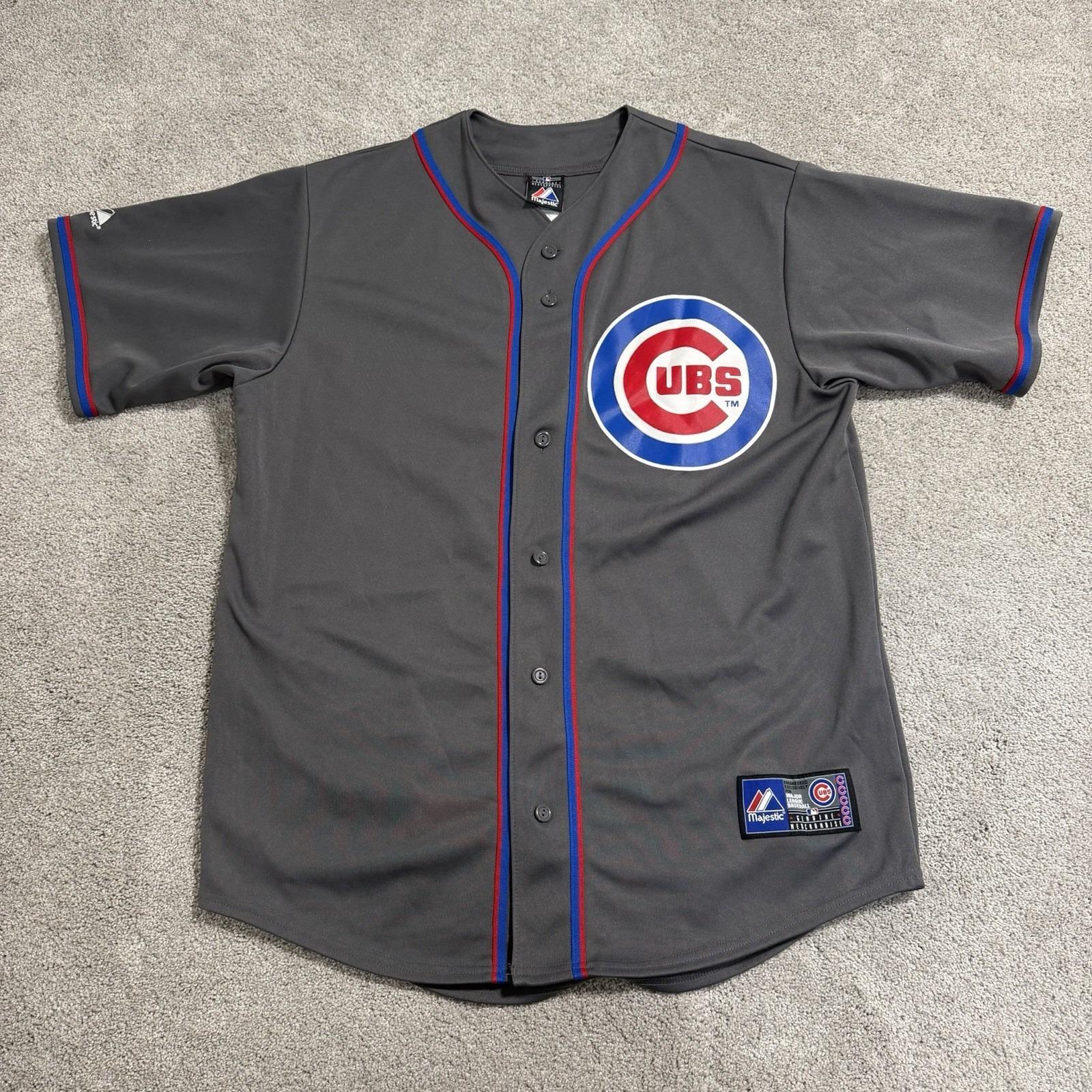 Majestic Cubs Jersey - Etsy