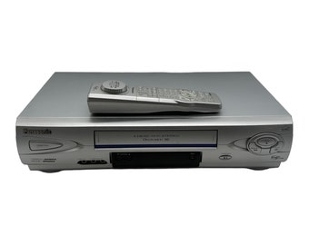 Panasonic PV-V4622 Omnivision 4 Head Hi-Fi VHS VCR Player w/ Remote - Tested