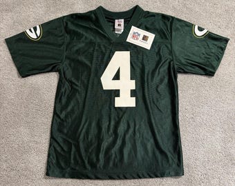 Brett Favre Green Bay Packers Jersey YOUTH Kids Sz L 14-16 NFL Team Apparel NWT