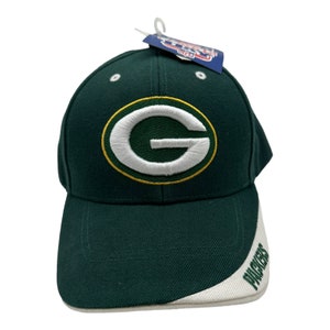 VTG. 00s Twins Enterprise Green Bay Packers NFL Football Strapback Hat Cap NEW
