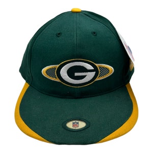 VTG 90s Sports Specialties Green Bay Packers NFL Pro Line Strapback Hat Cap NWT