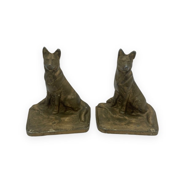 Dog Bookends Etsy