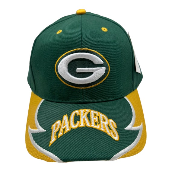 VTG. 00s NFL Team Apparel Green Bay Packers Strap… - image 1