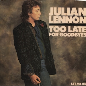 Julian Lennon Too Late For Goodbyes Mini LP 1985 Winyl, 7", Pojedynczy, Stereo, SP - Specjalne tłoczenie Styl Soft Rock, Pop Rock