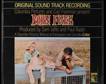 Born Free Original Soundtrack Recording LP/Vintage Disco 60&#39; Collectibles/Antiques