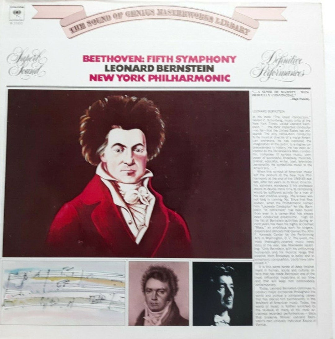 Beethoven Fifth Symphony Leonard Bernstein New York Philharmonic
