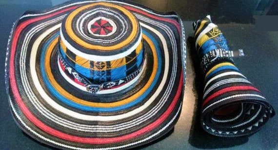 Handmade Sombrero Vueltiao Hat, Colombian Traditional Caña  display picture 1