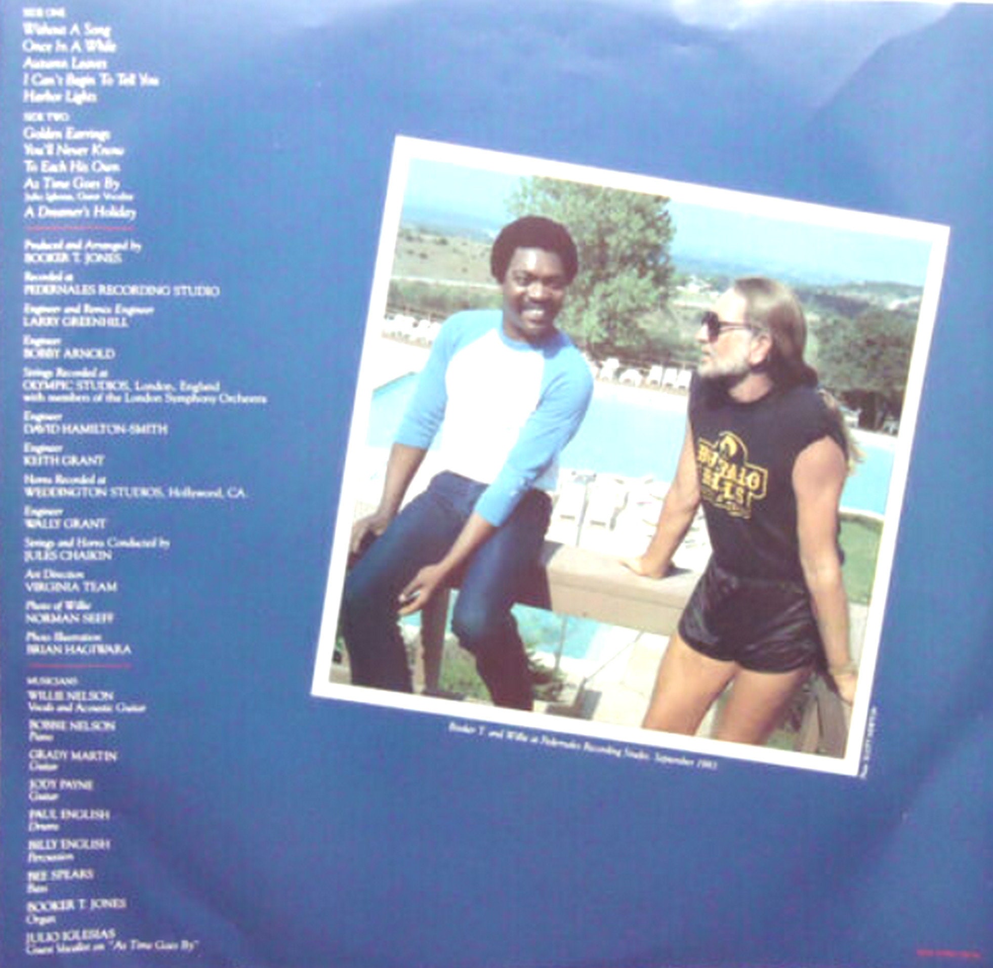 ウィリー・ネルソン - ウィズアウト・ア・ソング LPレコード - 1983年