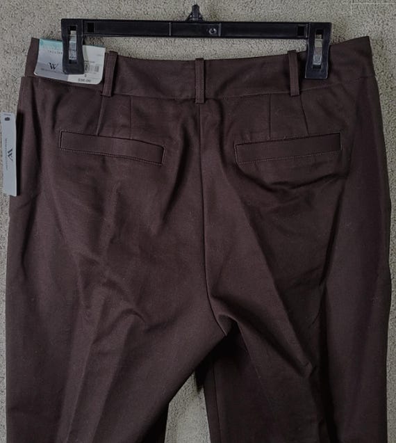 Brown Worthington Curvy Fit Trouser Pants, Size 16W - Etsy Israel