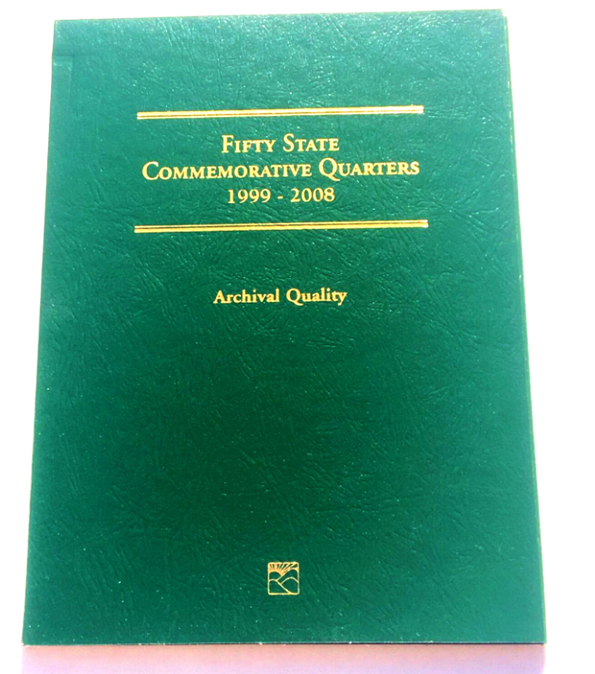 Vintage 50 State Commemorative Quarter Collection Complete Set 1999-2008 Fabulous Collection for Numismatists