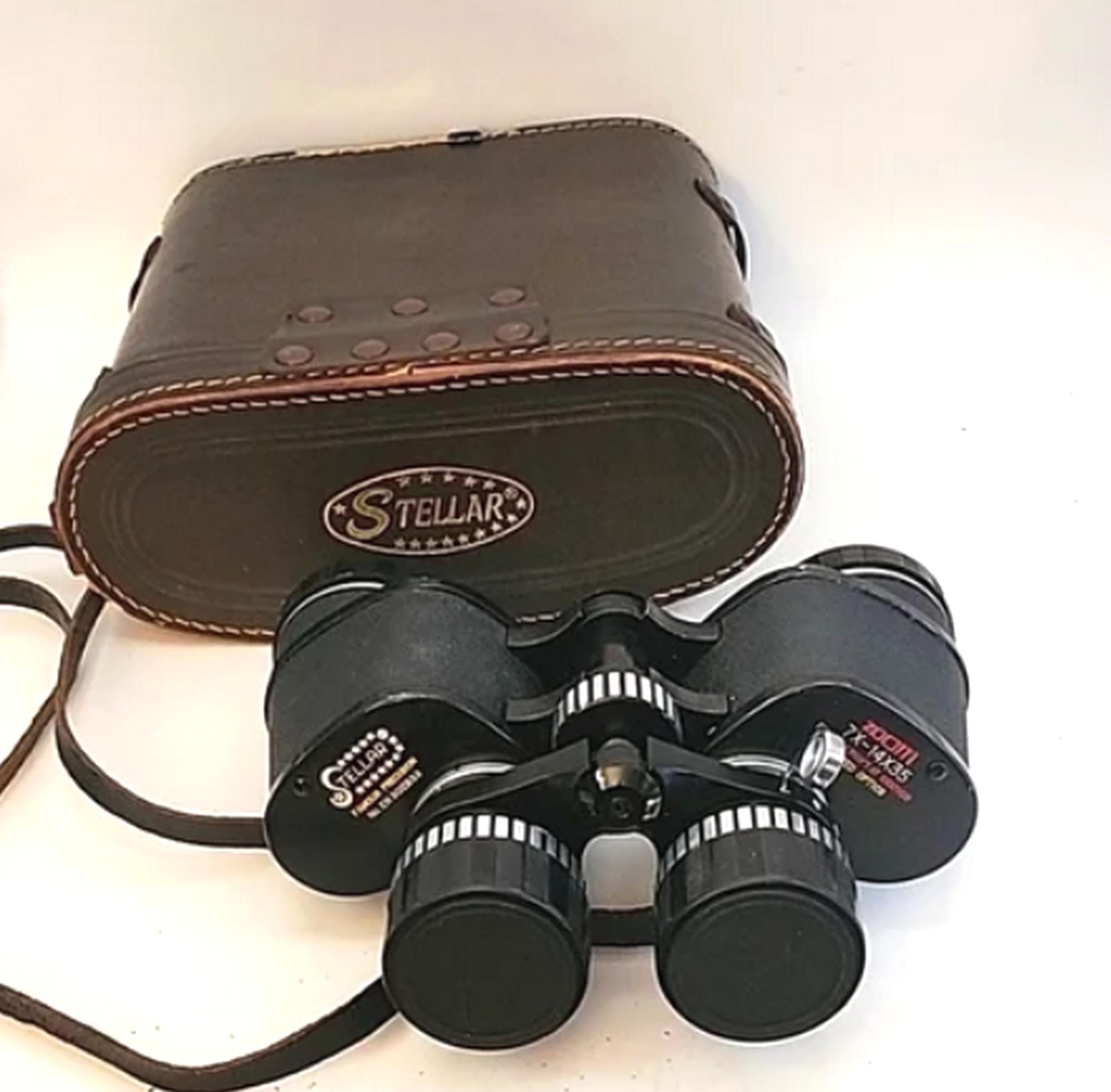 Vintage Stellar Zoom Binoculars 7-14x35mm, Made in Japan - Etsy