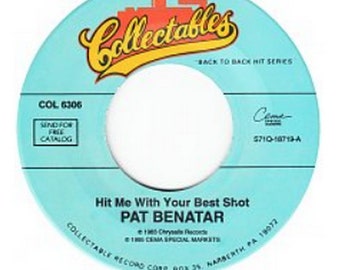Pat Benatar - Fire And Ice / We Belong 1981 Vinyl 45 RPM