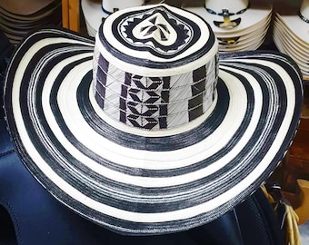 Vueltiao hat, Colombian hat, handmade hat, caña arrow hat, 20 laps hat, traditional hat, sun hat Sombrero Vueltiao Hecho Mano Caña Flecha