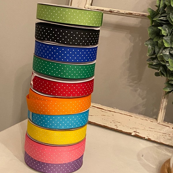 Swiss Dots Ribbon Etsy