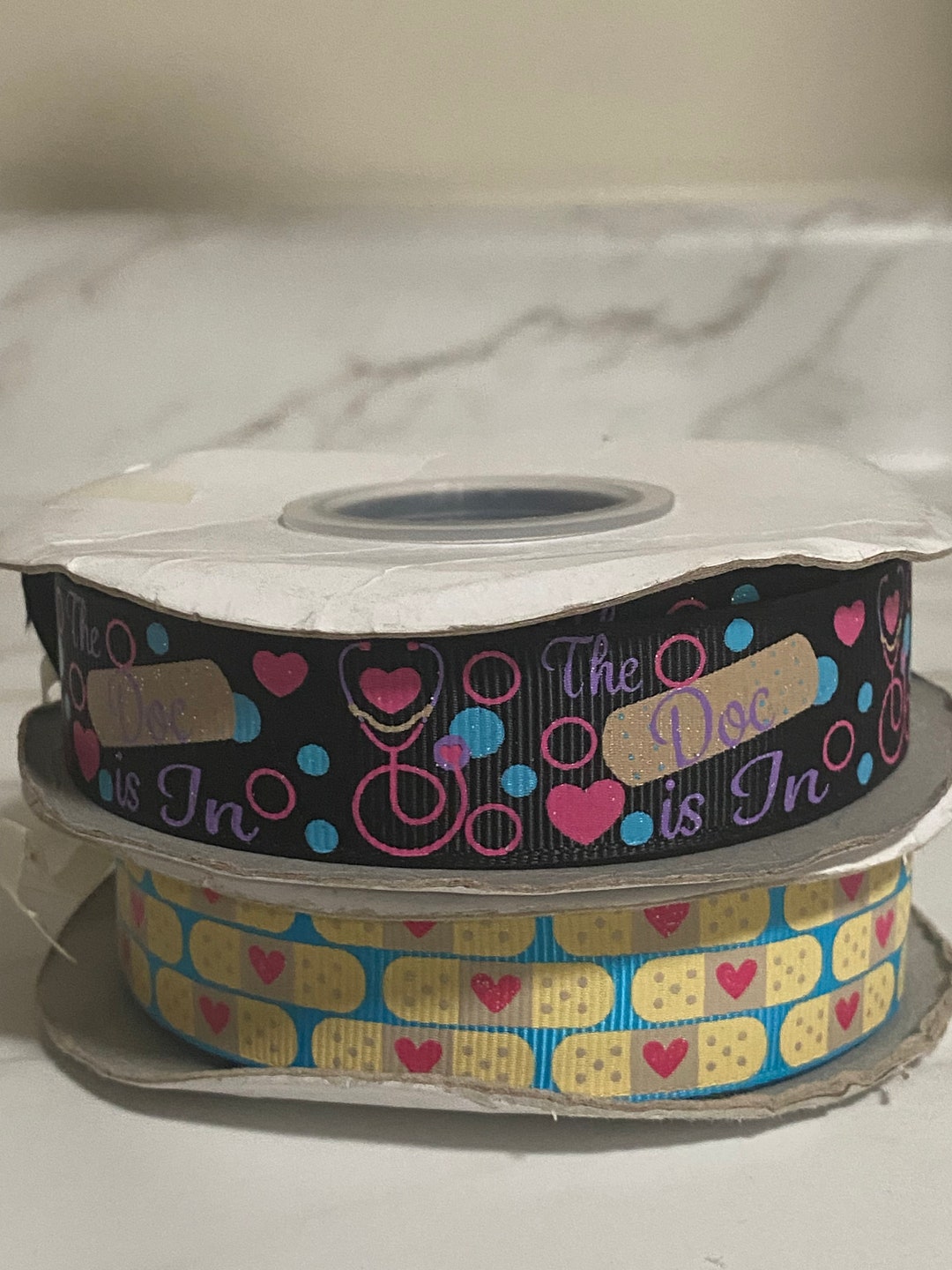 Cute USDR, Us Designer Ribbon, Doc Ribbon, Doctor, Bandaids, Ribbon for ...