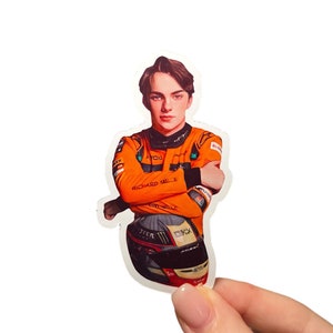 Oscar Piastri Formula One Driver Magnet