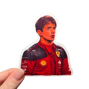 Charles Leclerc Formula One Driver Magnet