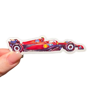 Ferrari F1 Car Magnet