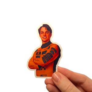 Oscar Piastri Formula One Driver Sticker