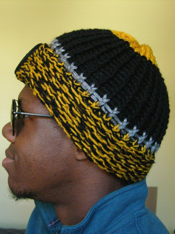 Pittsburgh Steelers Knit Hat with Logo 